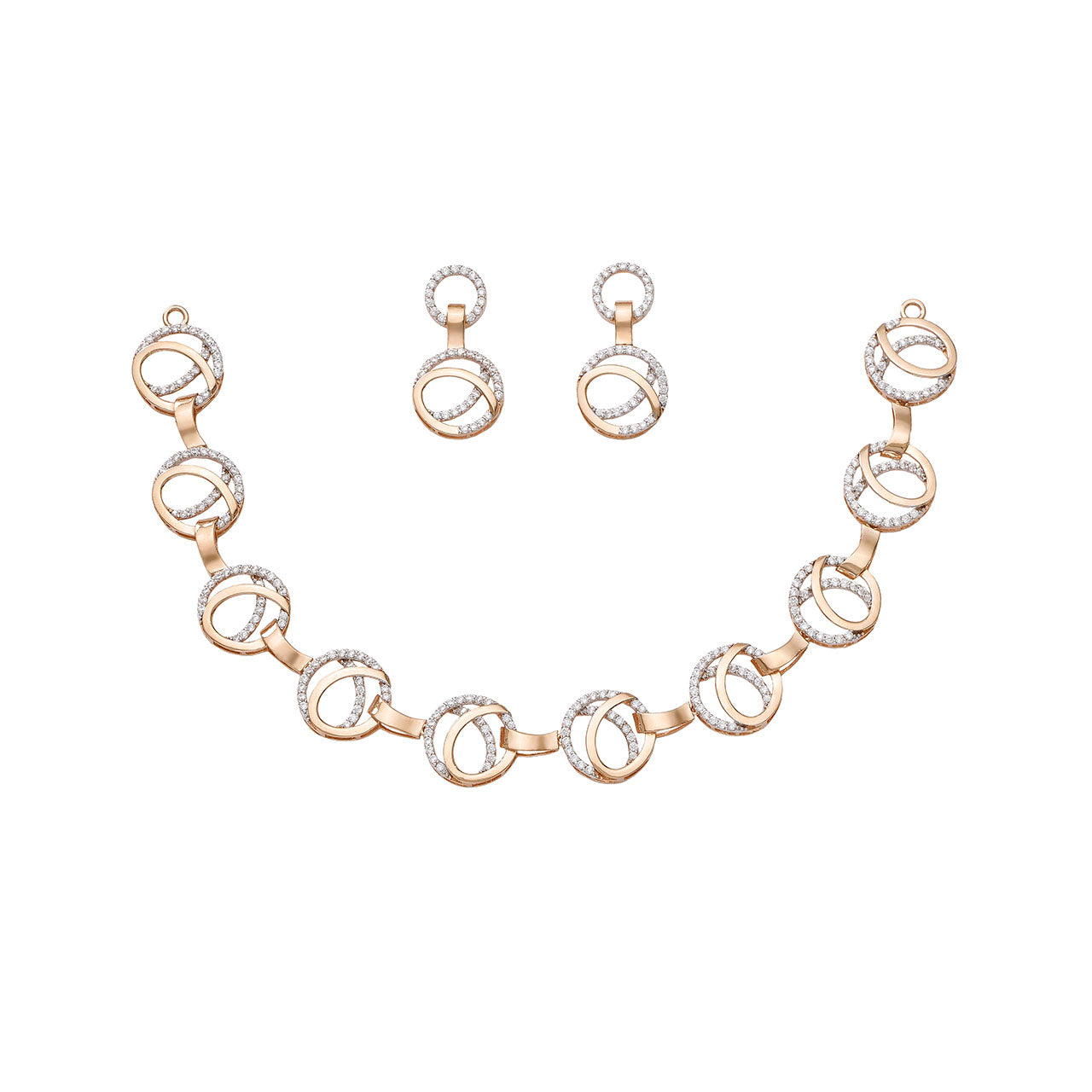 Reva Necklace For Women- Ethereal Orbit Necklace Set ✨
